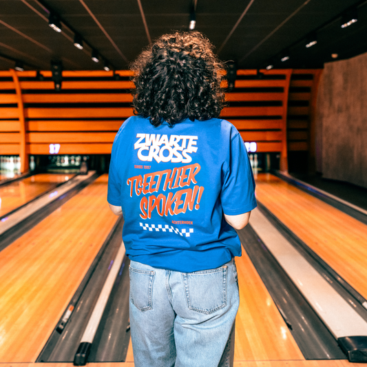 Unisex T-shirt | Slogan blauw