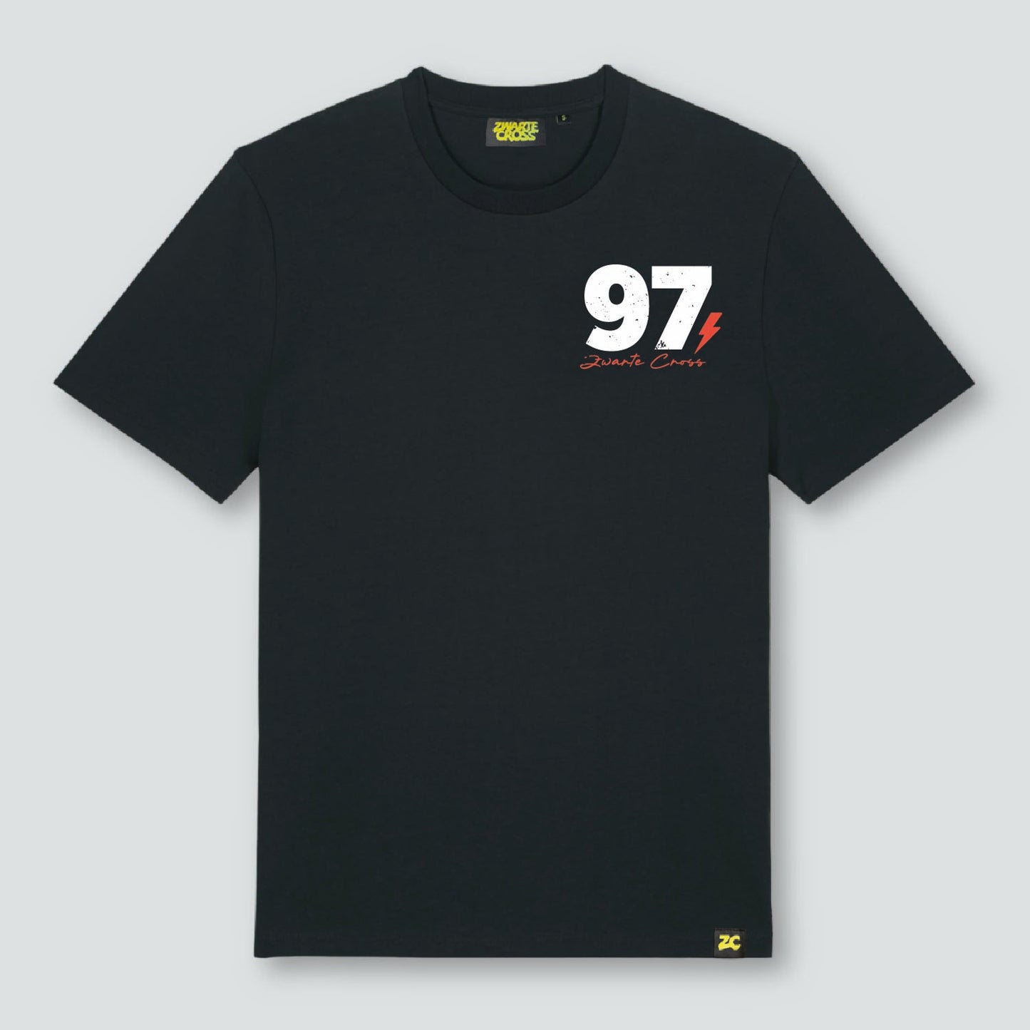 Unisex T-shirt | ZC97 Crossmotor rood/wit