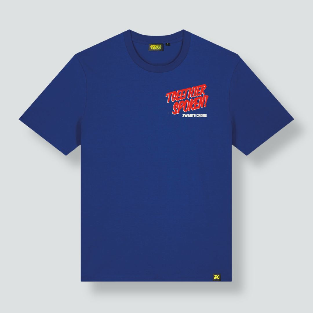 Unisex T-shirt | Slogan blauw